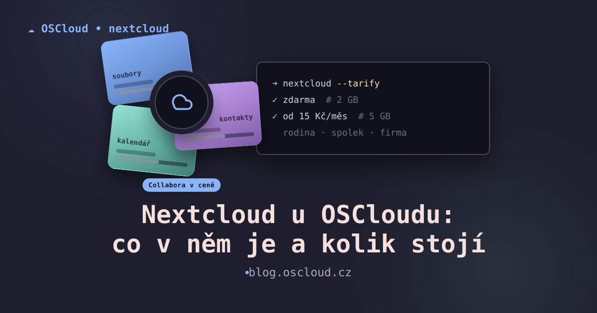 Nextcloud u OSCloudu